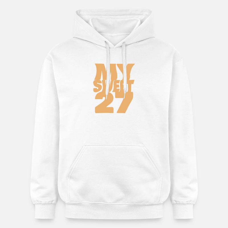 Suess 27 - Sweat à capuche Softstyle® Gildan Unisexe - blanc