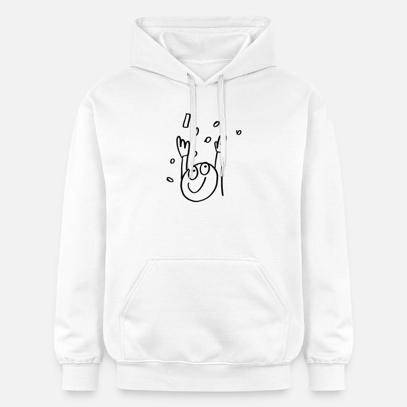 CélébronsCélébrer - Sweat à capuche Softstyle® Gildan Unisexe - blanc