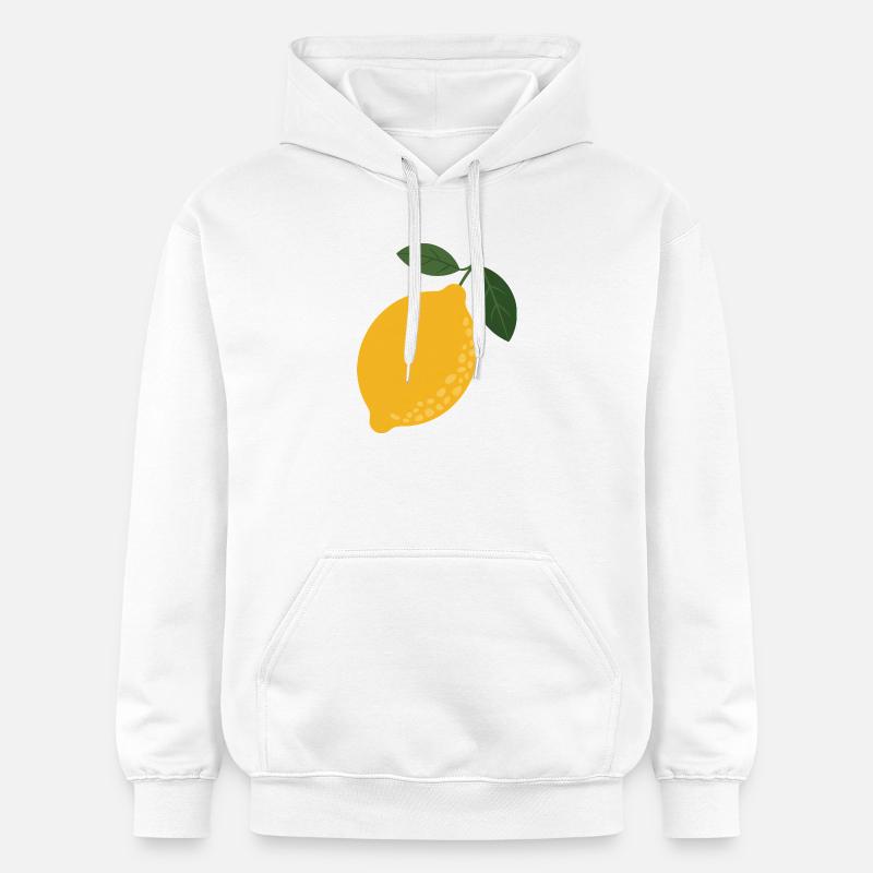 Fleurs de citron piquantes - Sweat à capuche Softstyle® Gildan Unisexe - blanc