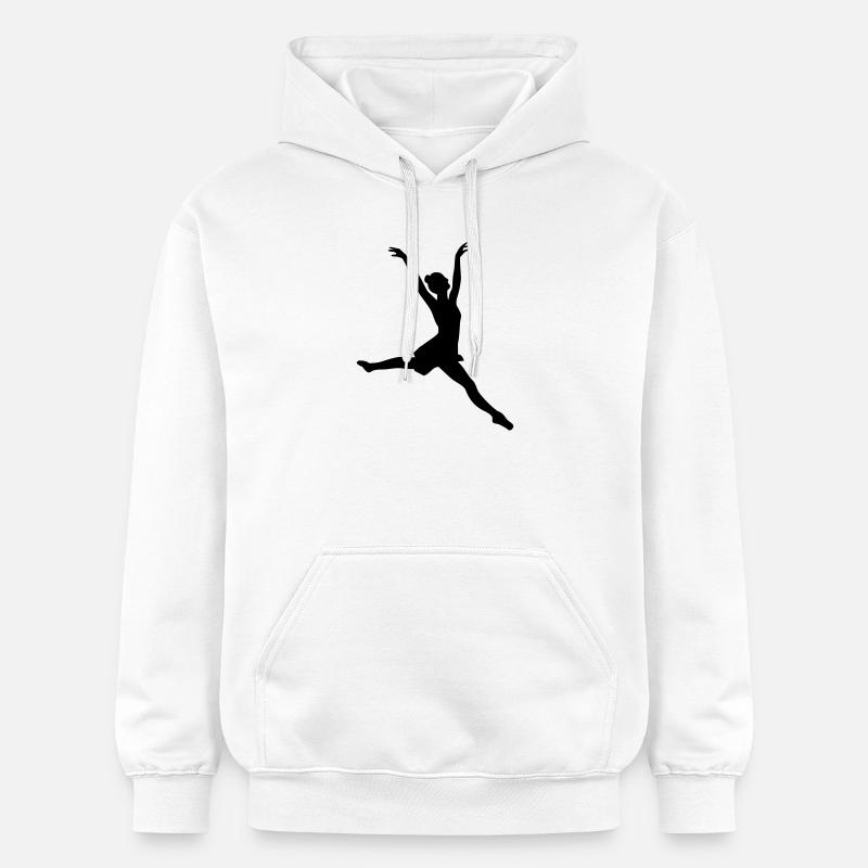 Danseur - Sweat à capuche Softstyle® Gildan Unisexe - blanc