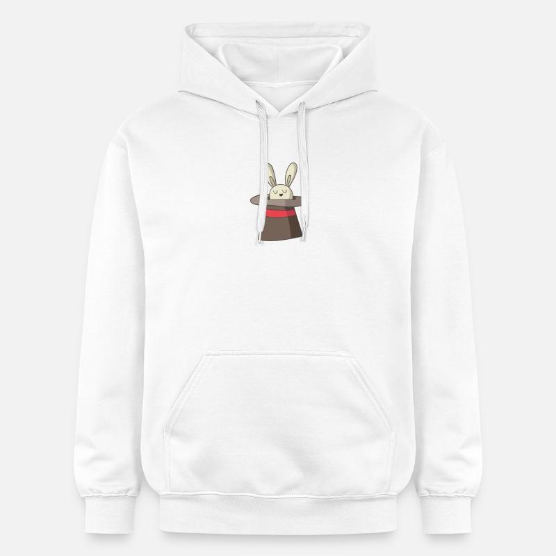 Magiciens - Sweat à capuche Softstyle® Gildan Unisexe - blanc