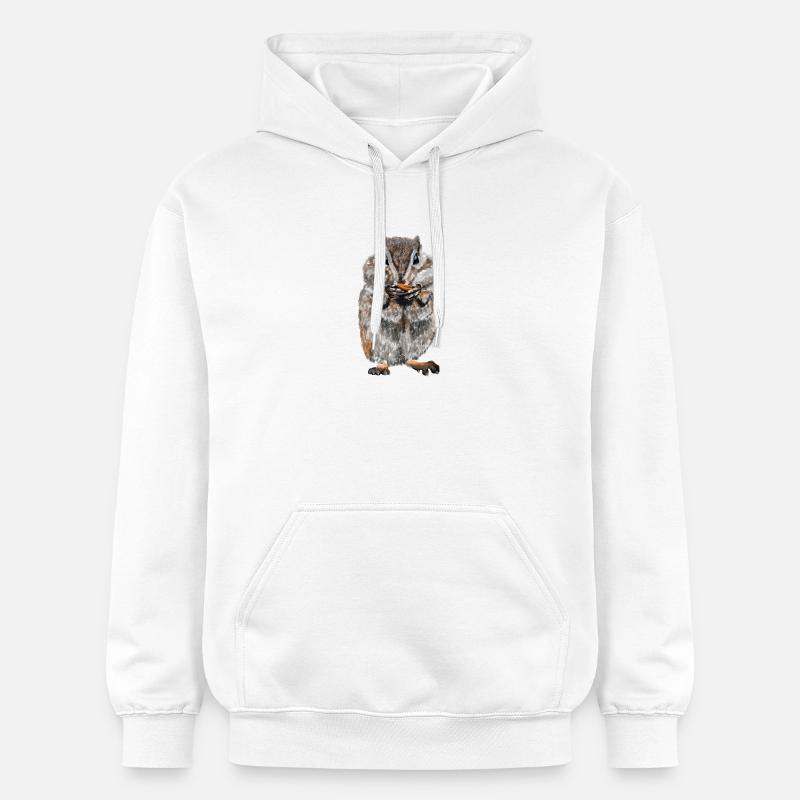hamster - Sweat à capuche Softstyle® Gildan Unisexe - blanc