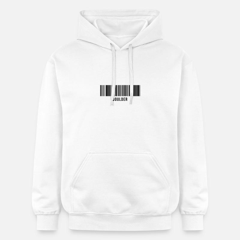 Escalade de bloc - Sweat à capuche Softstyle® Gildan Unisexe - blanc