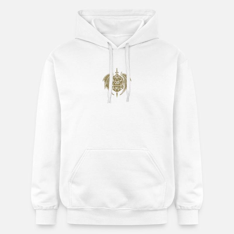 stylo et papier dm cube - Sweat à capuche Softstyle® Gildan Unisexe - blanc