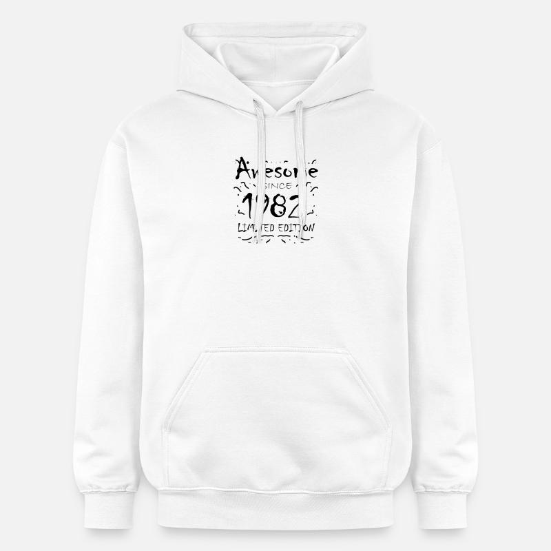 1982 - Né en 1982 - Sweat à capuche Softstyle® Gildan Unisexe - blanc