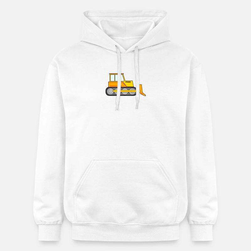 Remorque de construction - Sweat à capuche Softstyle® Gildan Unisexe - blanc