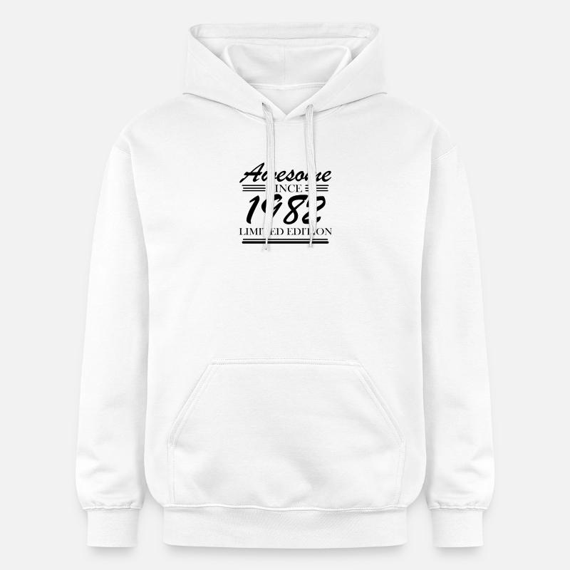 1982 - Né en 1982 - Sweat à capuche Softstyle® Gildan Unisexe - blanc