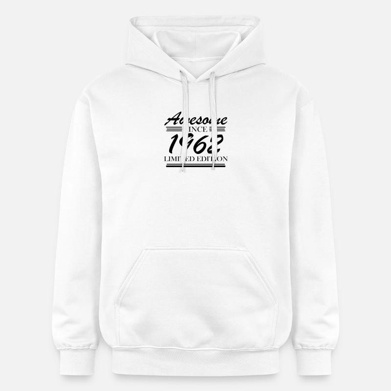 1962 - Né en 1962 - Sweat à capuche Softstyle® Gildan Unisexe - blanc