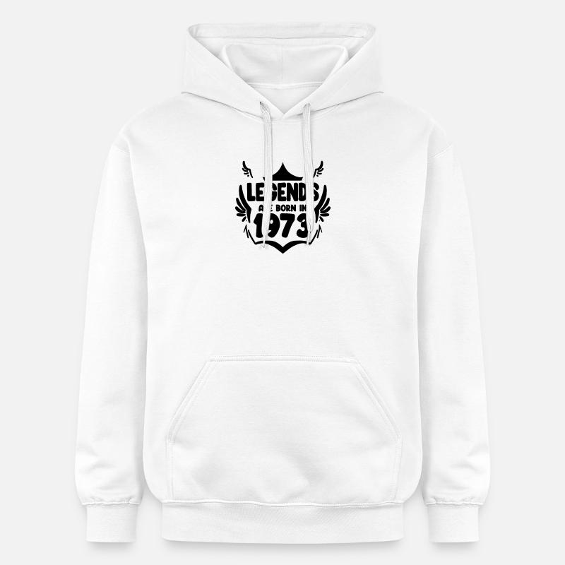 1973 - Né en 1973 - Sweat à capuche Softstyle® Gildan Unisexe - blanc