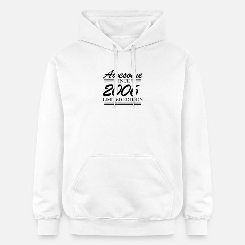 2006 - Année de construction 2006 - Sweat à capuche Softstyle® Gildan Unisexe - blanc