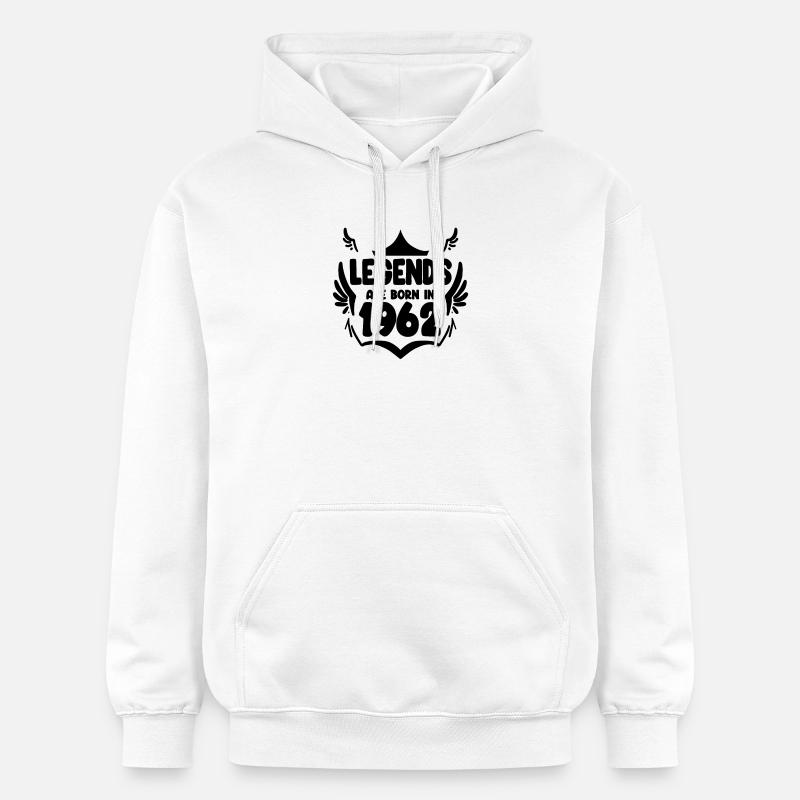 1962 - Né en 1962 - Sweat à capuche Softstyle® Gildan Unisexe - blanc