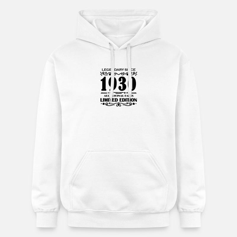1930 - Sweat à capuche Softstyle® Gildan Unisexe - blanc
