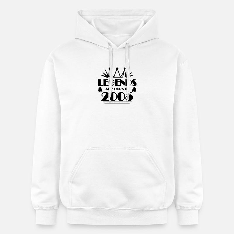 2005 - Né en 2005 - Sweat à capuche Softstyle® Gildan Unisexe - blanc