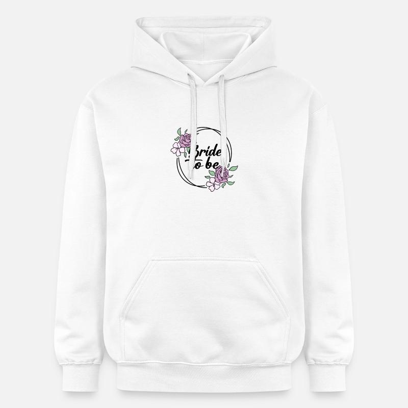 Bride Hen Party - Bride JGA - Sweat à capuche Softstyle® Gildan Unisexe - blanc