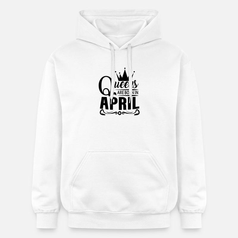Mois de naissance avril - Sweat à capuche Softstyle® Gildan Unisexe - blanc