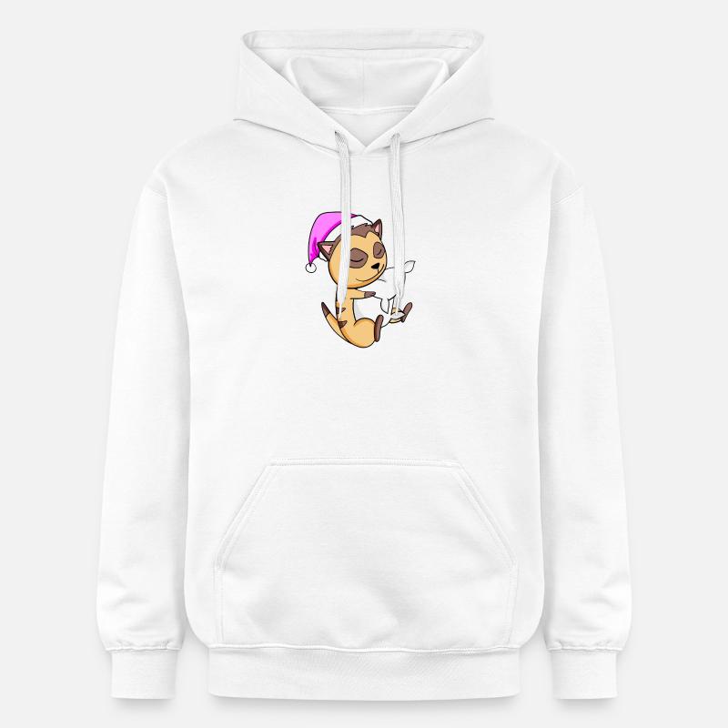 Suricate - Sweat à capuche Softstyle® Gildan Unisexe - blanc