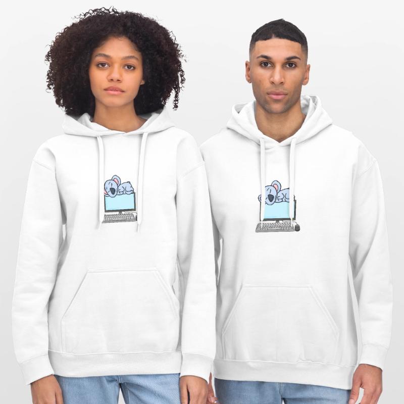 Koala Computer Nerd Programmierer Geschenk Gildan Unisex Softstyle® Midweight Hoodie