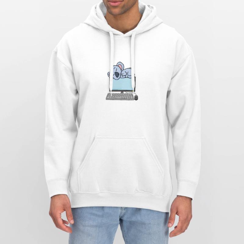 Koala Computer Nerd Programmer Gift Gildan Unisex Softstyle® Midweight Hoodie