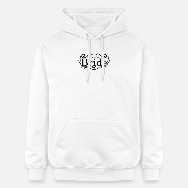 Épouse de l’équipe - Sweat à capuche Softstyle® Gildan Unisexe - blanc