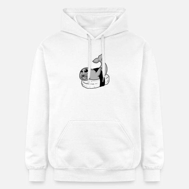 Sushi - Sweat à capuche Softstyle® Gildan Unisexe - blanc