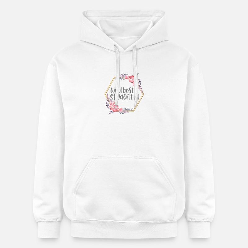 Studentin Studium Mädchen Lernen Geschenk - Gildan Unisex Softstyle® Midweight Hoodie - Weiß