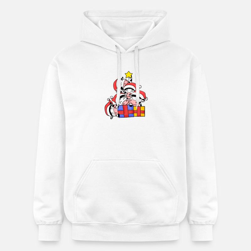 Arbre de Noël Arbre de Noël - Sweat à capuche Softstyle® Gildan Unisexe - blanc