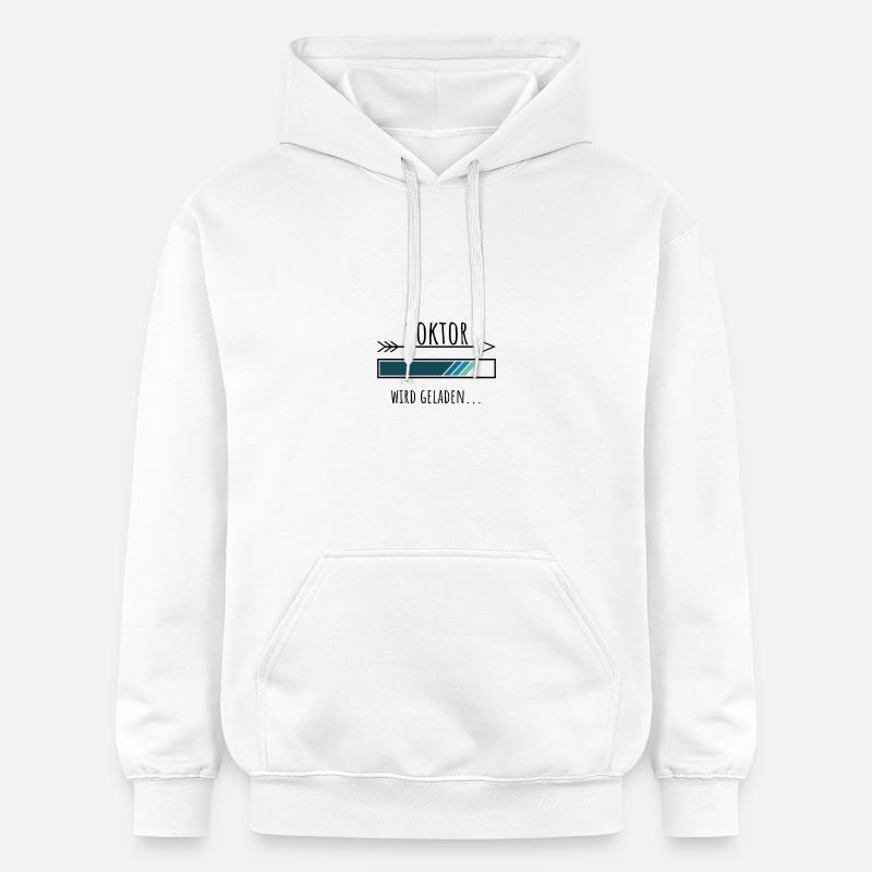 Doktoranten Geschenk Studium - Gildan Unisex Softstyle® Midweight Hoodie - Weiß