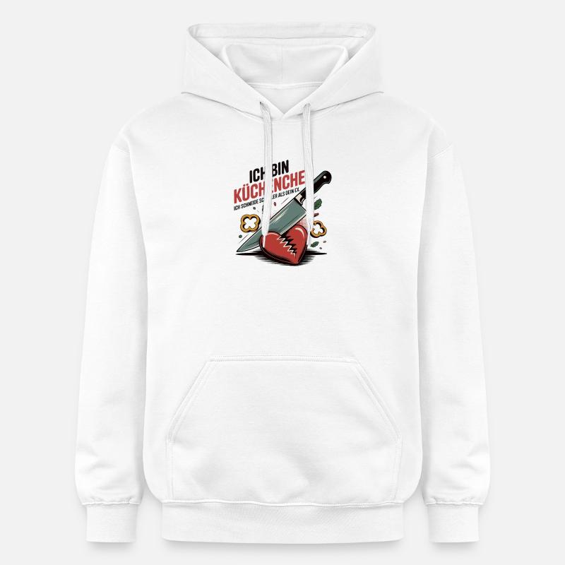 Chef - Sweat à capuche Softstyle® Gildan Unisexe - blanc