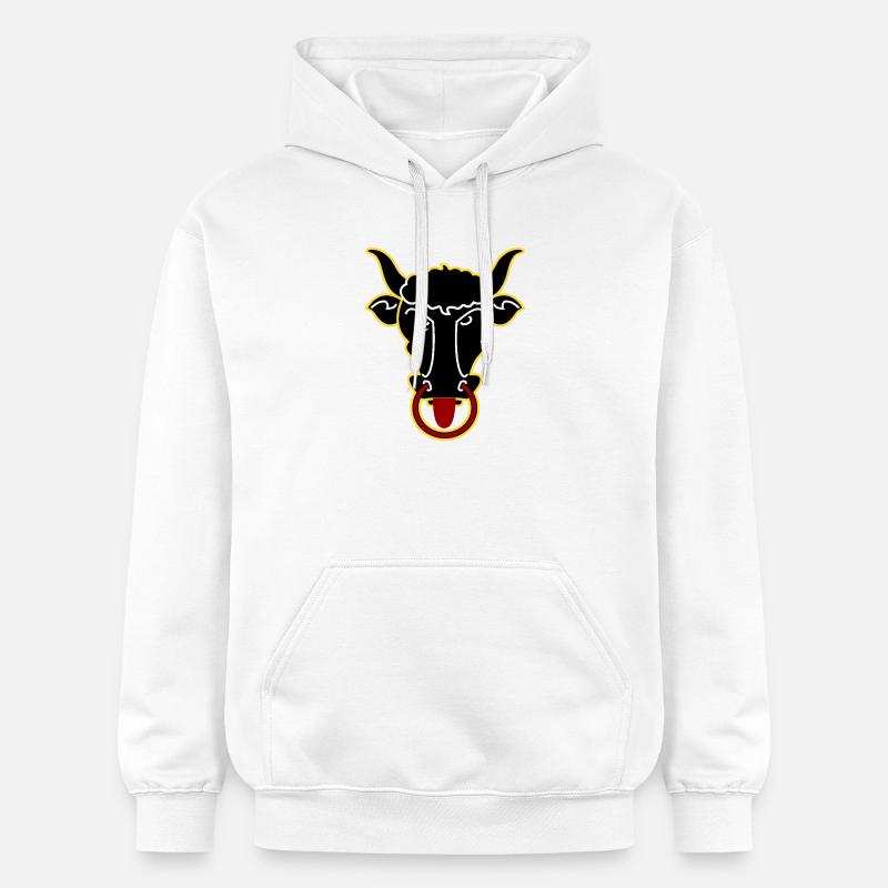 Drapeau Uri - Sweat à capuche Softstyle® Gildan Unisexe - blanc