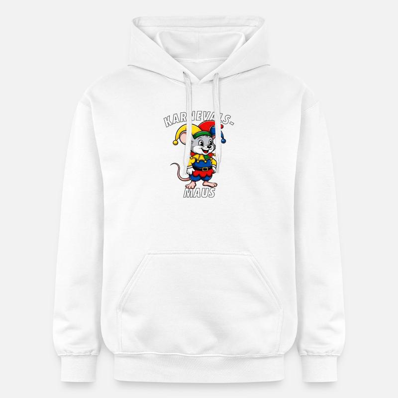 SOURIS DE CARNAVAL - Sweat à capuche Softstyle® Gildan Unisexe - blanc