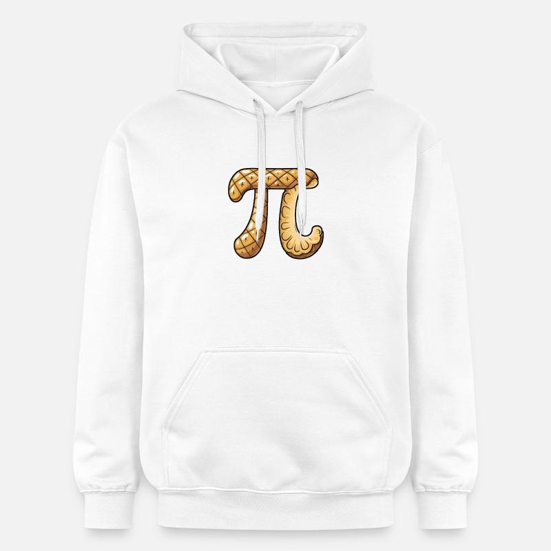 Ananas Pi Math - Sweat à capuche Softstyle® Gildan Unisexe - blanc