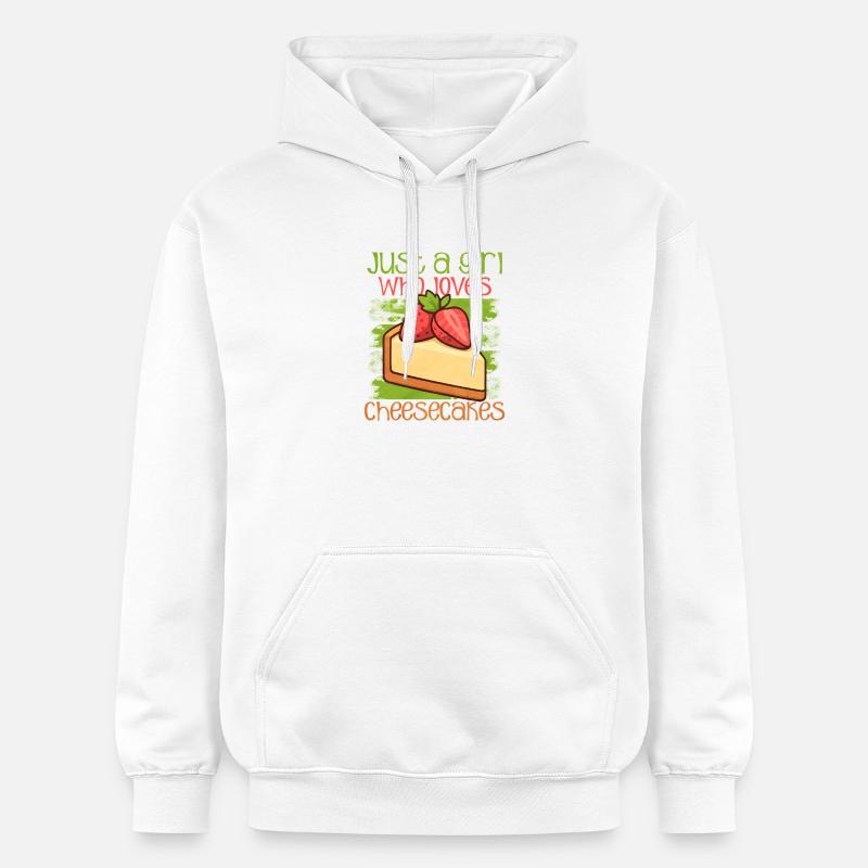 Gâteau - Sweat à capuche Softstyle® Gildan Unisexe - blanc