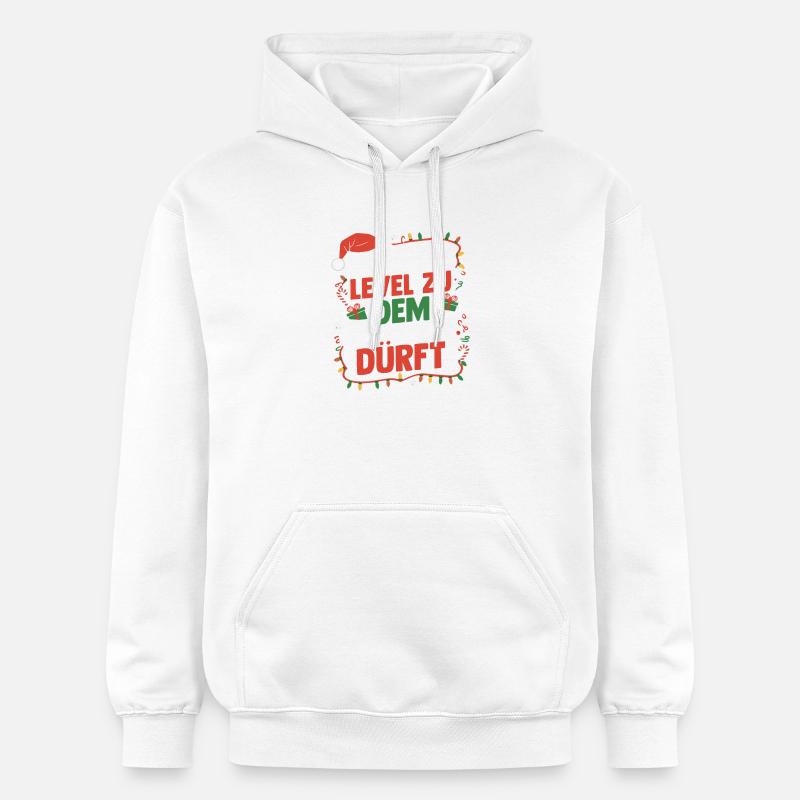 Noël du Père Noël - Sweat à capuche Softstyle® Gildan Unisexe - blanc