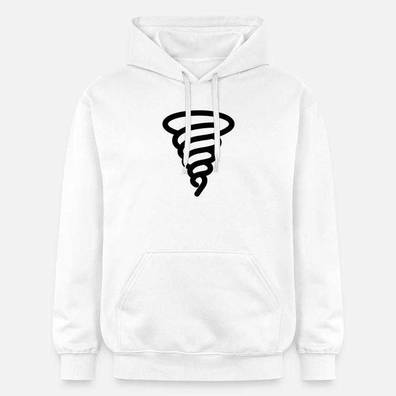 tornade - Sweat à capuche Softstyle® Gildan Unisexe - blanc