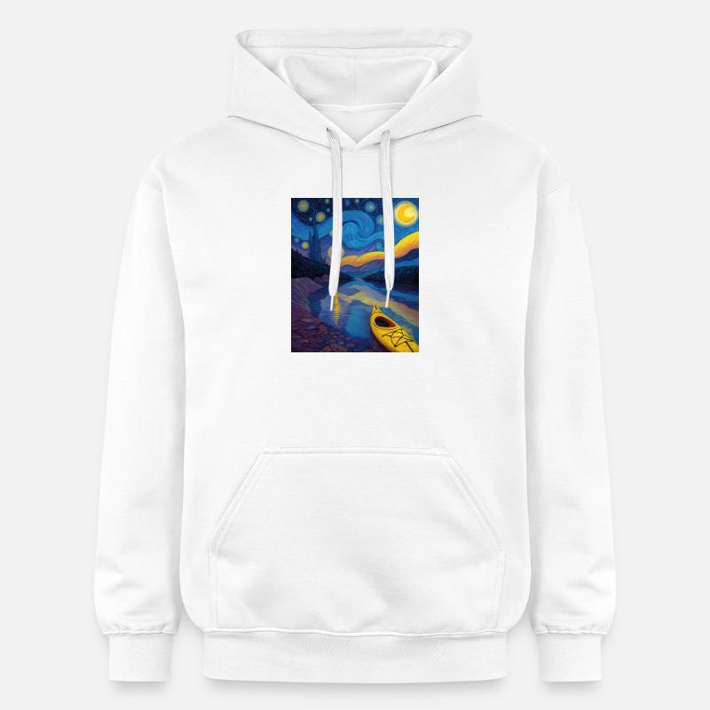 Kayak_3 - Sweat à capuche Softstyle® Gildan Unisexe - blanc