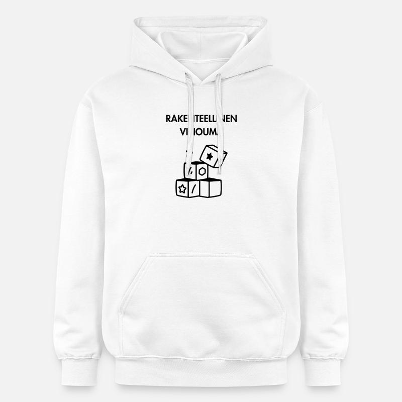 Polarisation structurelle - Sweat à capuche Softstyle® Gildan Unisexe - blanc