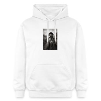 Scott Joplin Selfie - Gildan Unisex Softstyle® Midweight Hoodie - Weiß - Vorne - Liana (172cm) & Jaron (178cm)