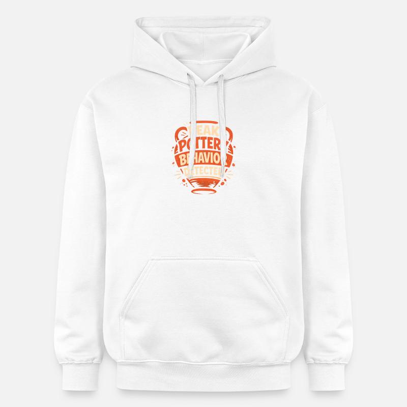 Mode Maximum de Poterie | Céramique - Sweat à capuche Softstyle® Gildan Unisexe - blanc