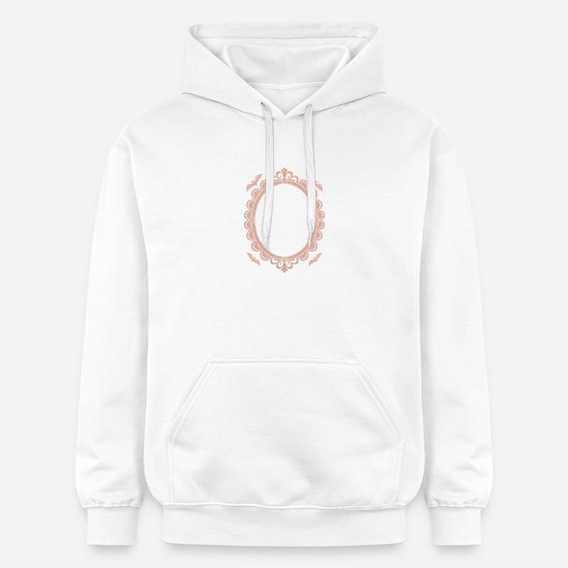 Pâle est mon esthétique - Sweat à capuche Softstyle® Gildan Unisexe - blanc
