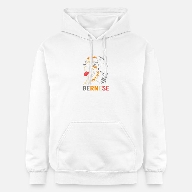 Bouvier bernois - Sweat à capuche Softstyle® Gildan Unisexe - blanc