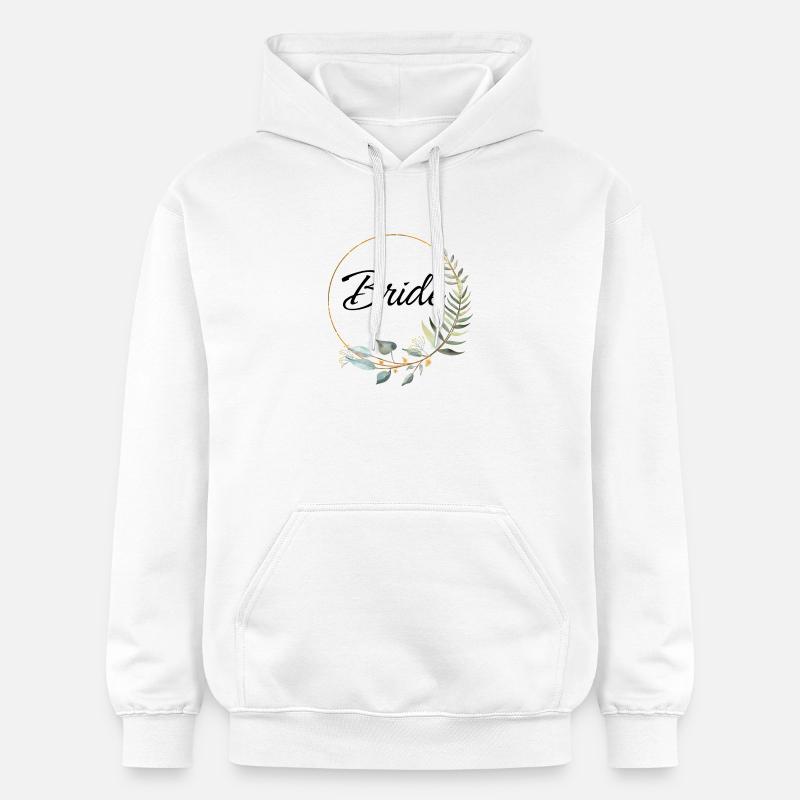 Style mariée de célibataire - Sweat à capuche Softstyle® Gildan Unisexe - blanc