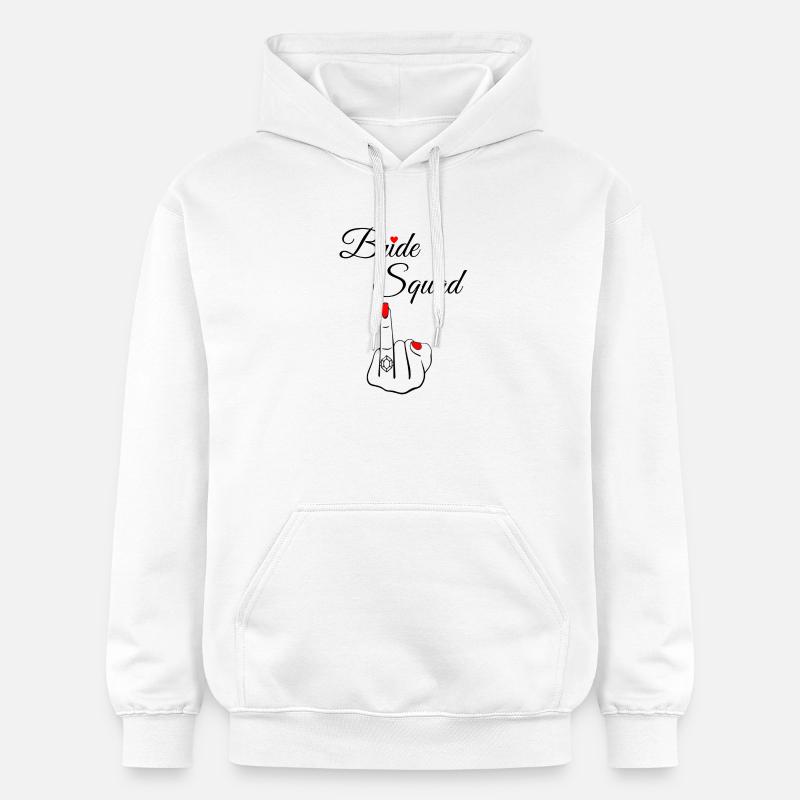 Équipe de mariées audacieuses - Sweat à capuche Softstyle® Gildan Unisexe - blanc