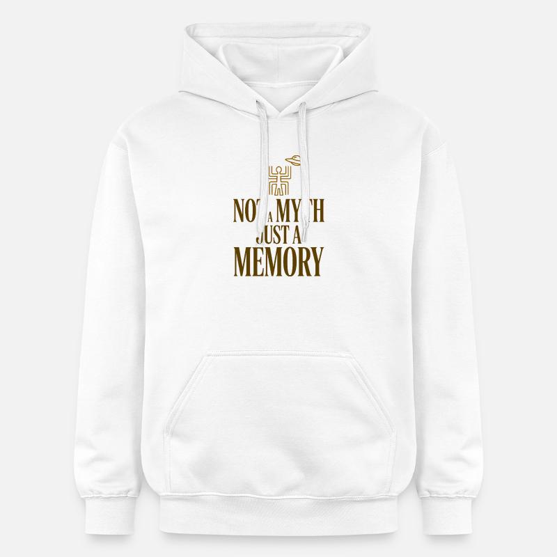 Pas un souvenir mythique - Sweat à capuche Softstyle® Gildan Unisexe - blanc