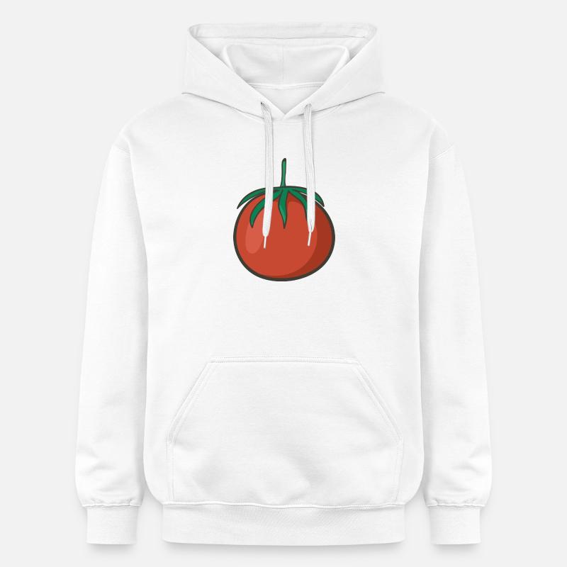 Tomate - Sweat à capuche Softstyle® Gildan Unisexe - blanc