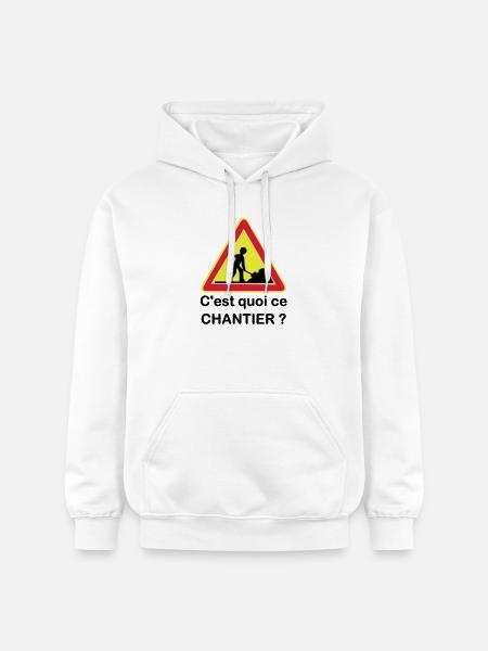 What is this site? - Gildan Unisex Softstyle® Midweight Hoodie - white