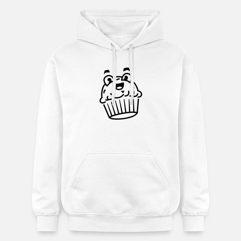 Cupcake - Sweat à capuche Softstyle® Gildan Unisexe - blanc