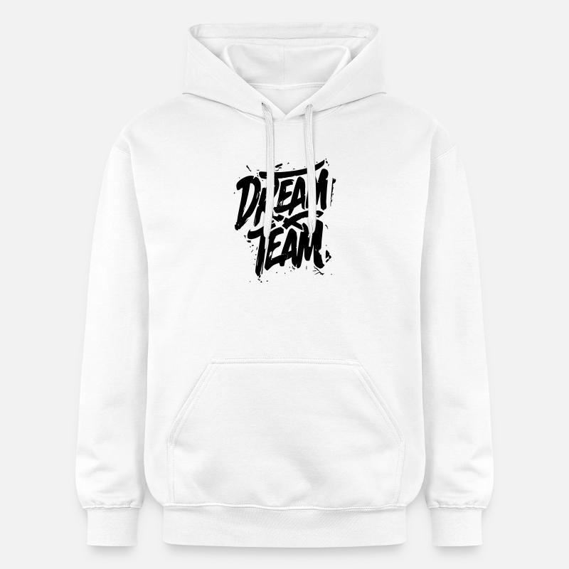 Équipe de rêve - Sweat à capuche Softstyle® Gildan Unisexe - blanc