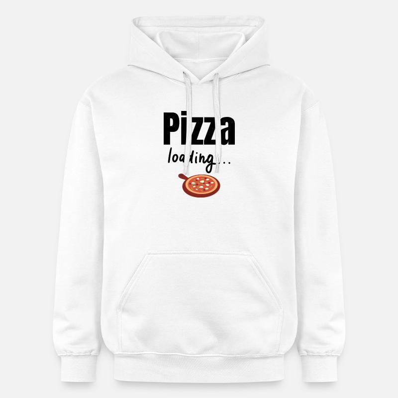 Pizza loading - Gildan Unisex Softstyle® Midweight Hoodie - Weiß