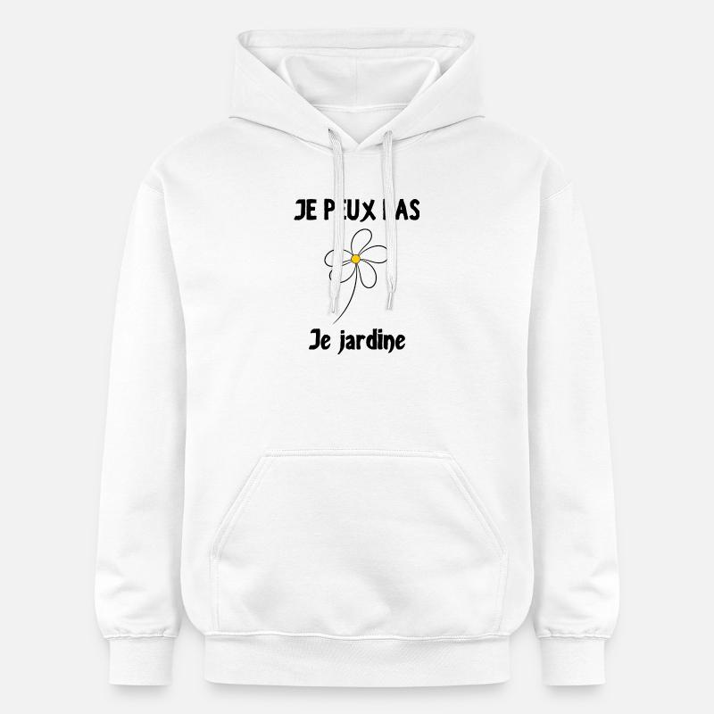 RETRAITE. COLLEGUE. RETRAITE. RETRAITEE. RETRAITE. - Sweat à capuche Softstyle® Gildan Unisexe - blanc