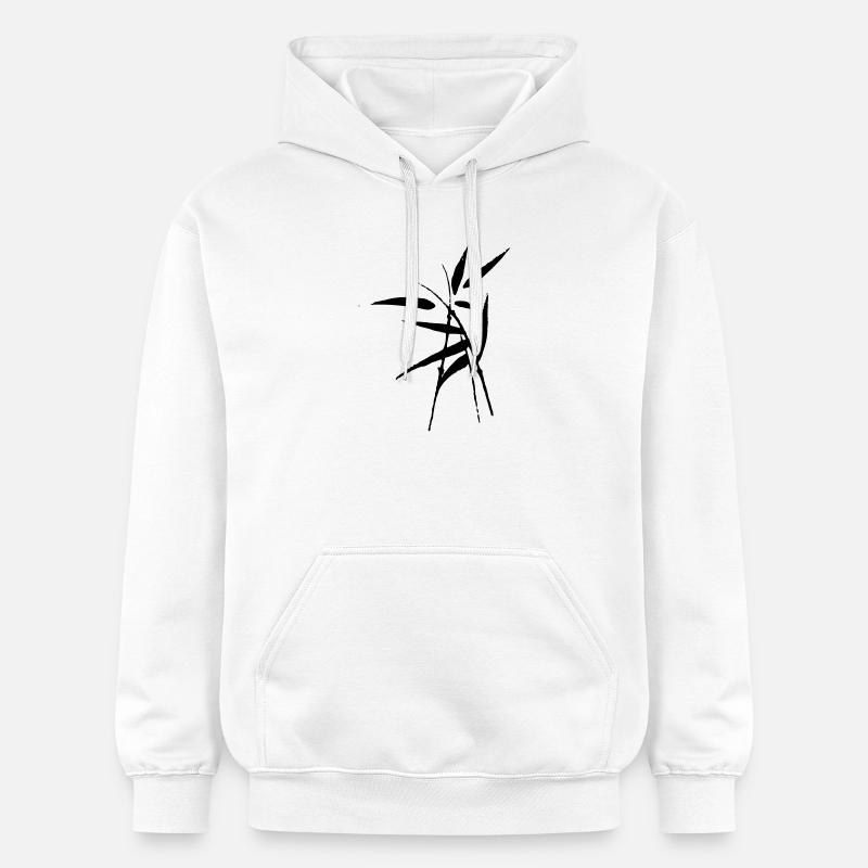 bambou - Sweat à capuche Softstyle® Gildan Unisexe - blanc